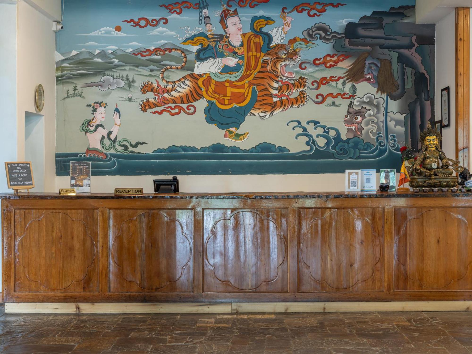 Tiger'S Nest Resort - Best Resort In Paro Exterior photo